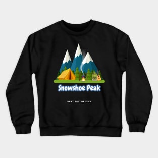 Snowshoe Peak Crewneck Sweatshirt